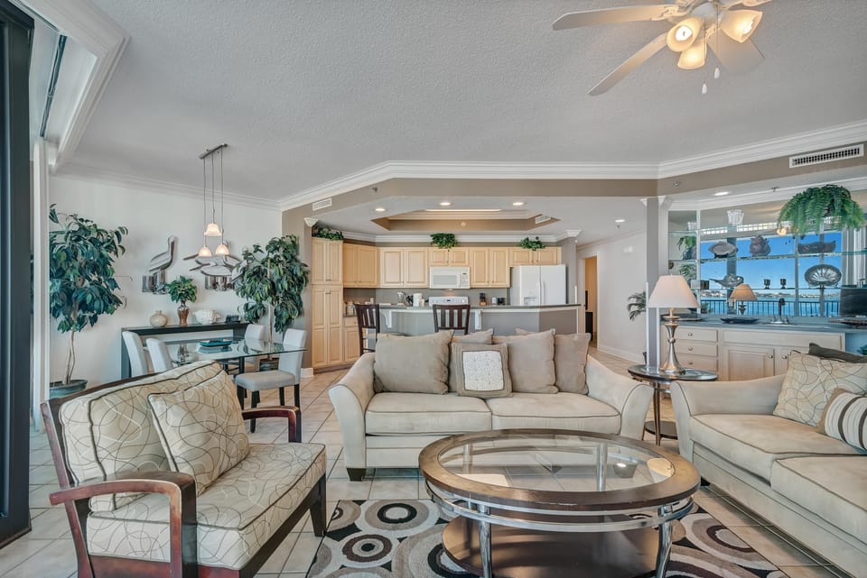 Large Living Room with Plenty of Comfortable Seating