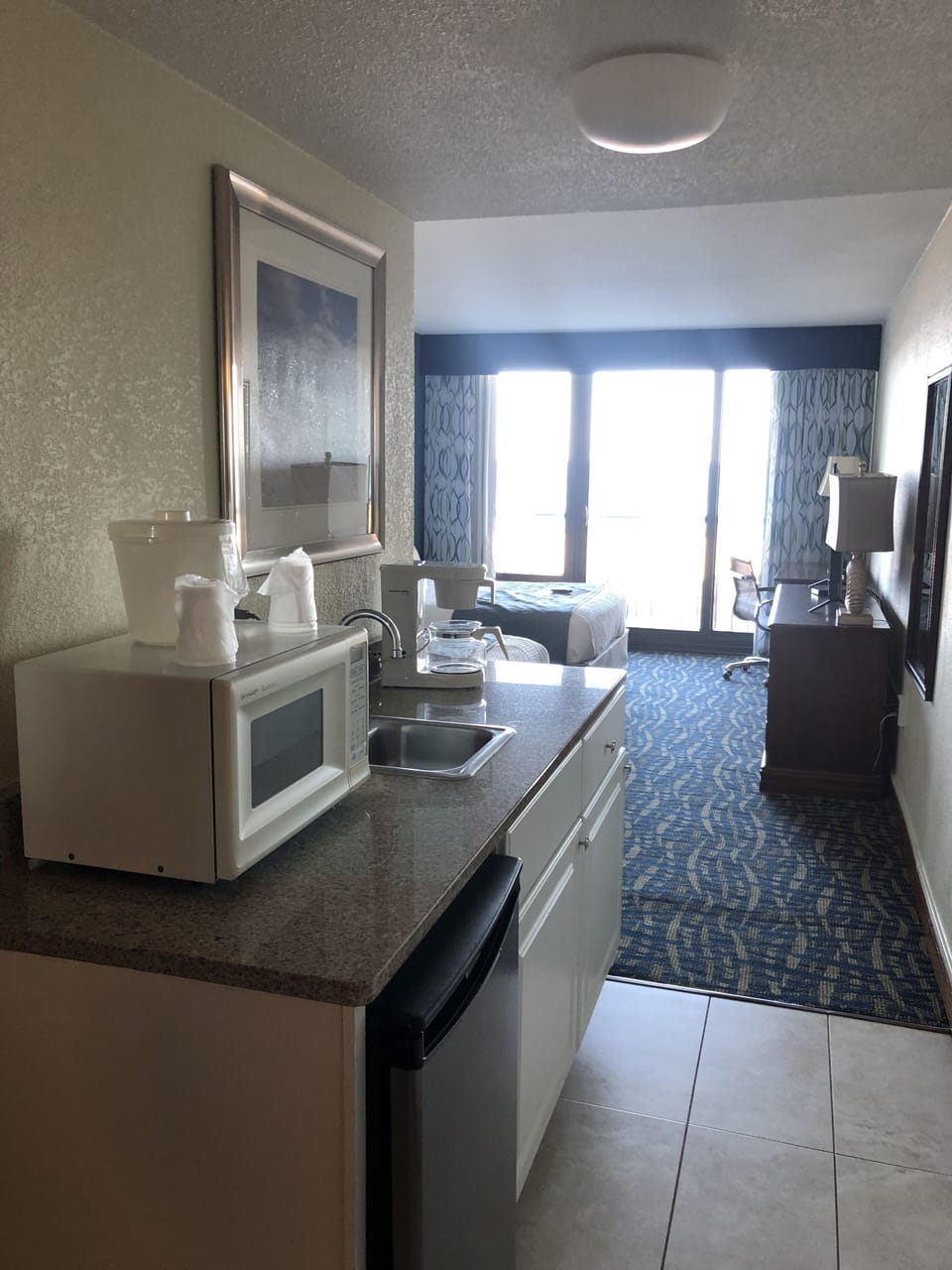Standard Room, 2 Double Beds, Balcony | Desk, iron/ironing board, free WiFi, bed sheets