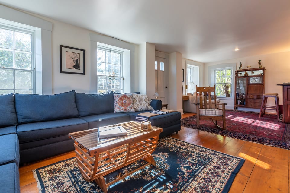Large open living room 