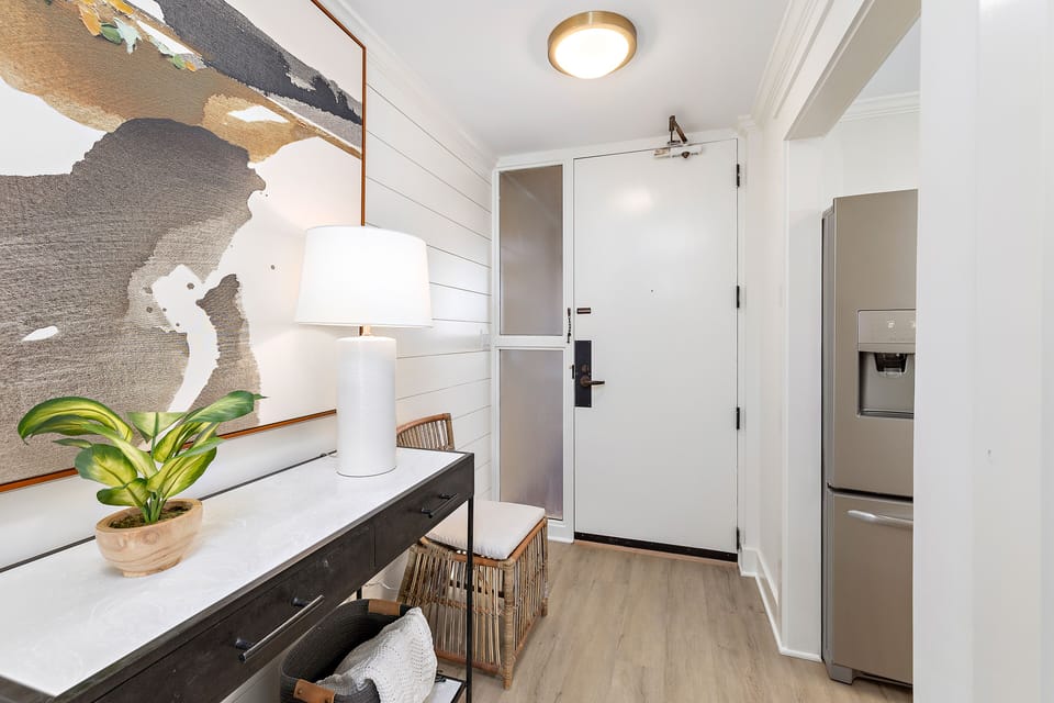 Entryway of the condo