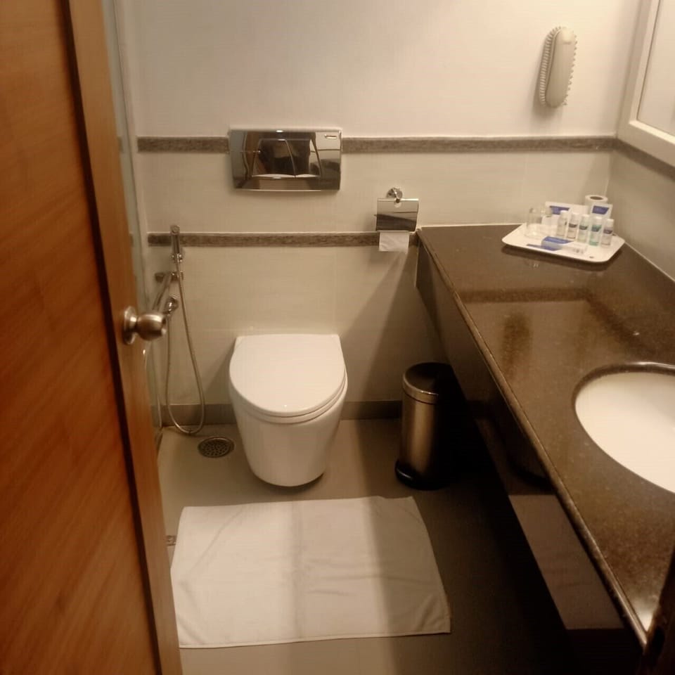 Executive Room | Bathroom | Shower, rainfall showerhead, free toiletries, hair dryer