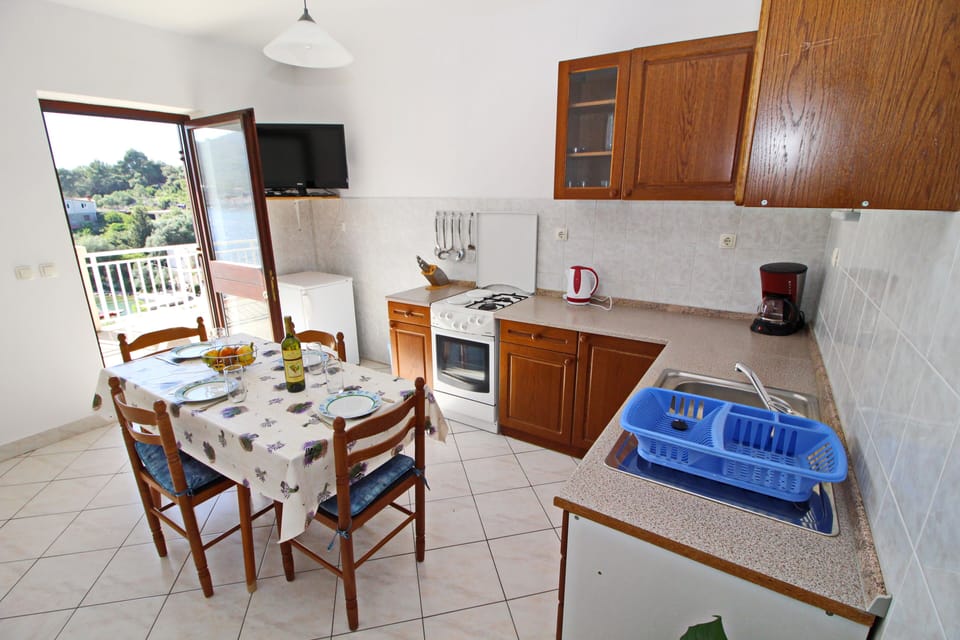 Apartment (Two Bedroom Apartment -Terrace and Se) | Private kitchen | Fridge