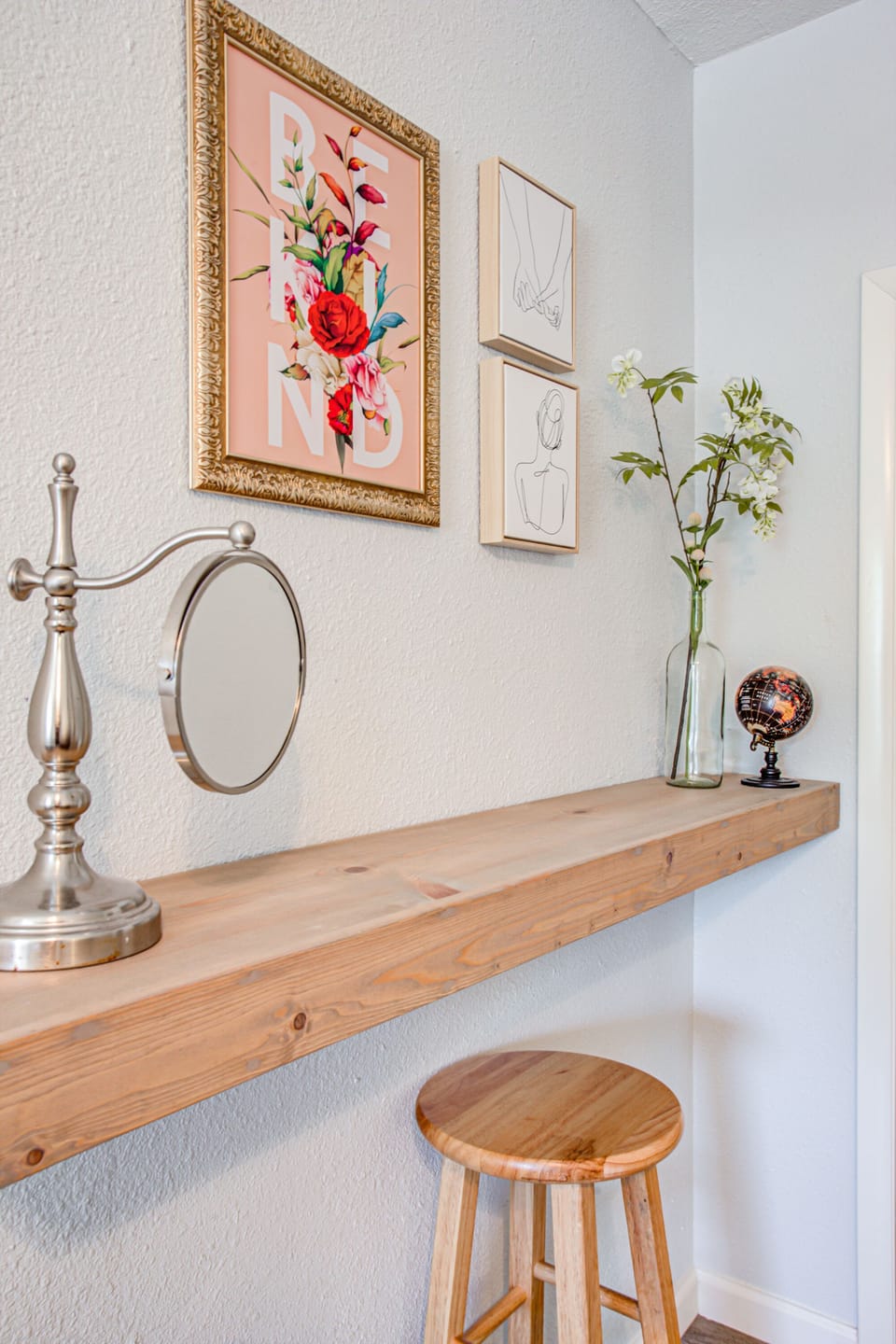 Desk in bedroom 3