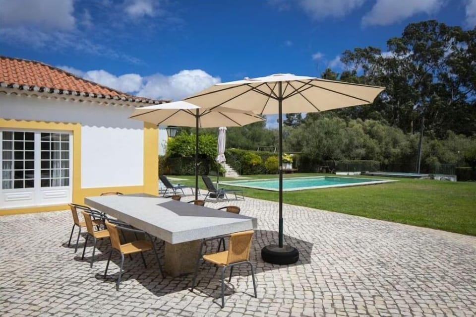 Terraço no jardim