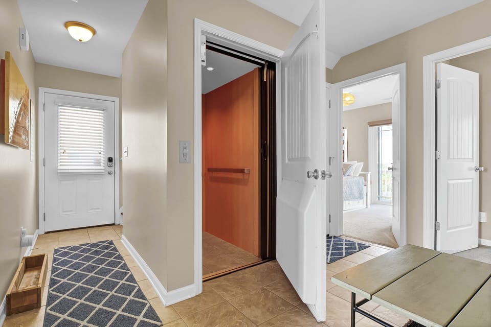 Elevator - will reach all levels of the home