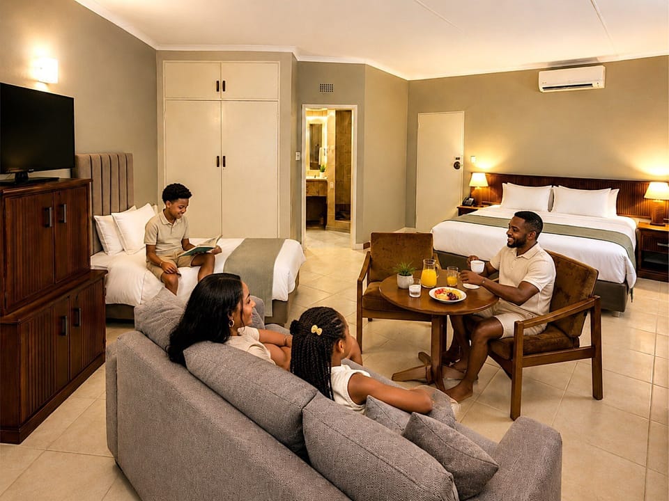 Family Room | In-room safe, iron/ironing board (on request), WiFi (free), bed sheets