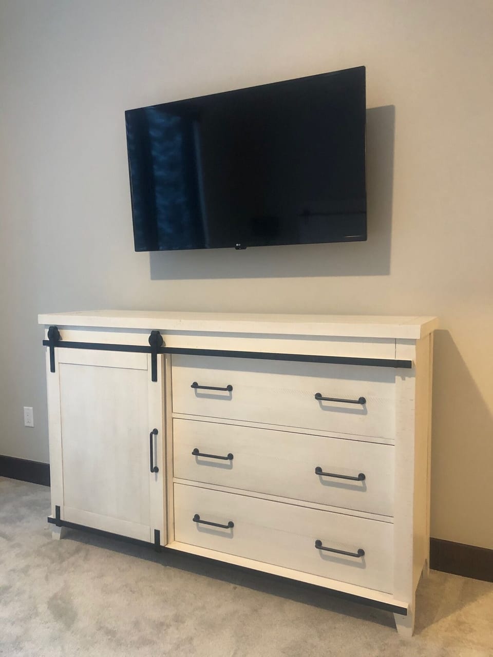 Master Bedroom TV & Dresser