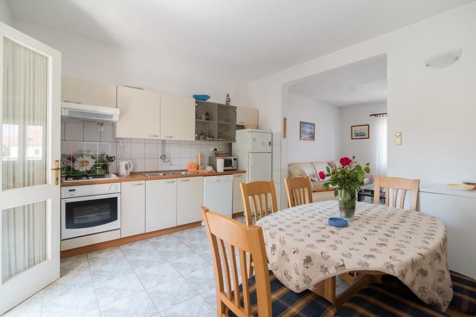 Apartment (Two Bedroom Apartment with Terrace an) | Private kitchen | Fridge