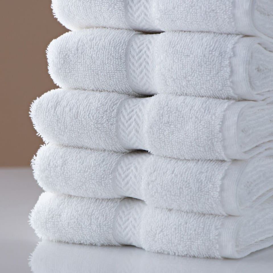 Free toiletries, towels