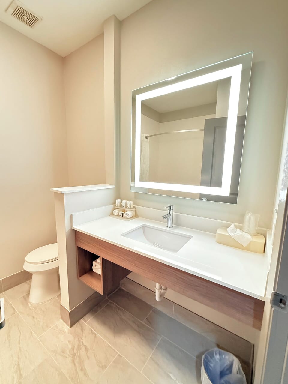 Standard Room, 1 King Bed | Bathroom | Combined shower/tub, rainfall showerhead, hair dryer, towels