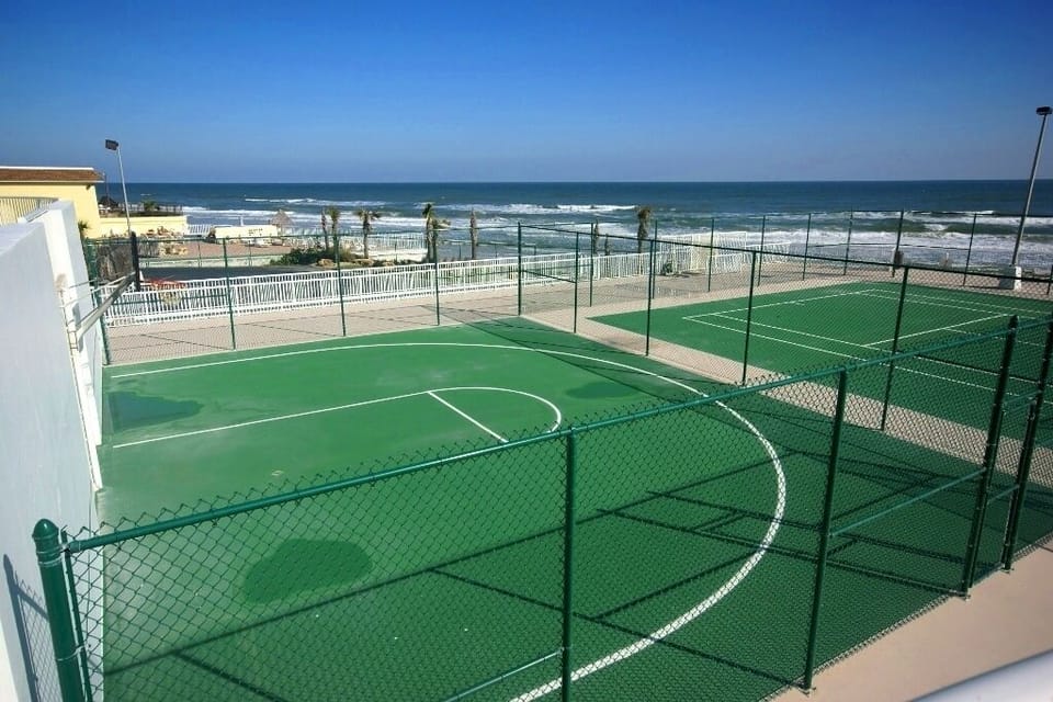 Ocean Front Basket Ball Court