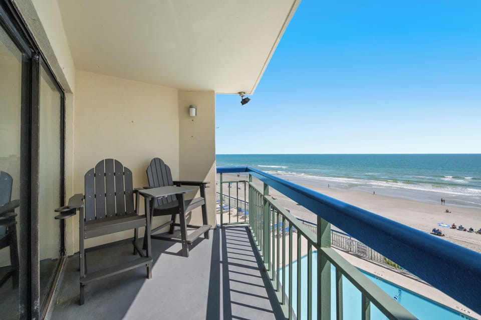 Sit and watch the waves rolling in.