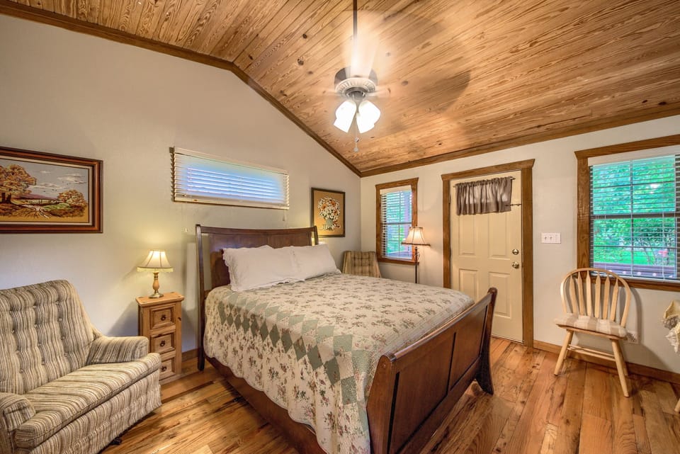 Bedroom side view