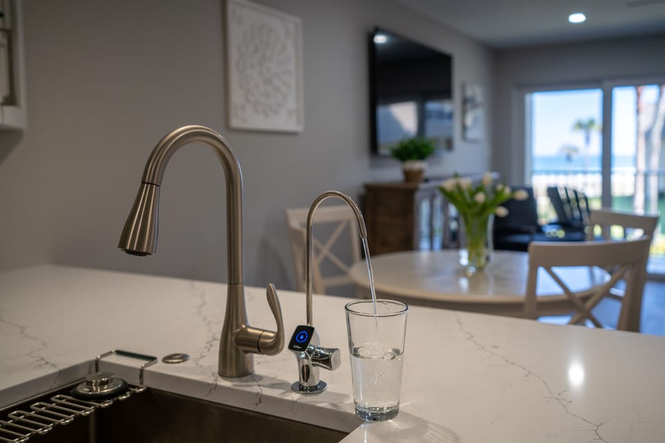 Culligan water filtration system, no need for bottled water.