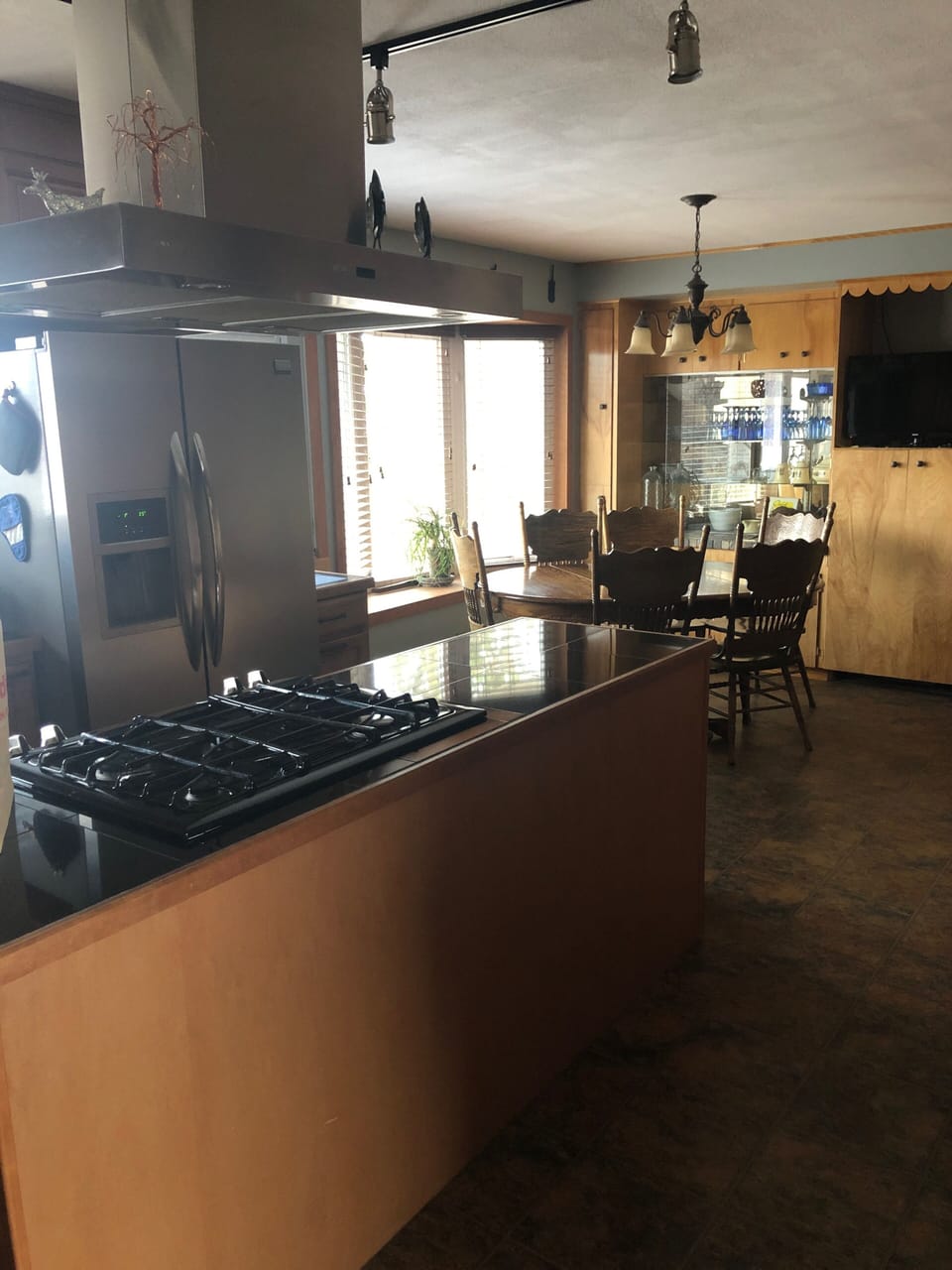 this roomy main floor kitchen has every tool and gadget I could think of