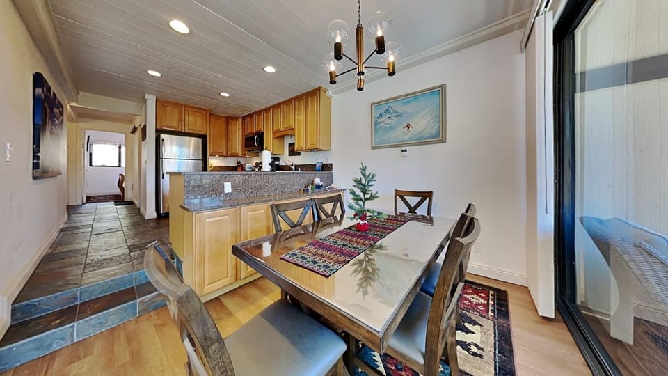 Full Size Kitchen Overlooking Dining Room