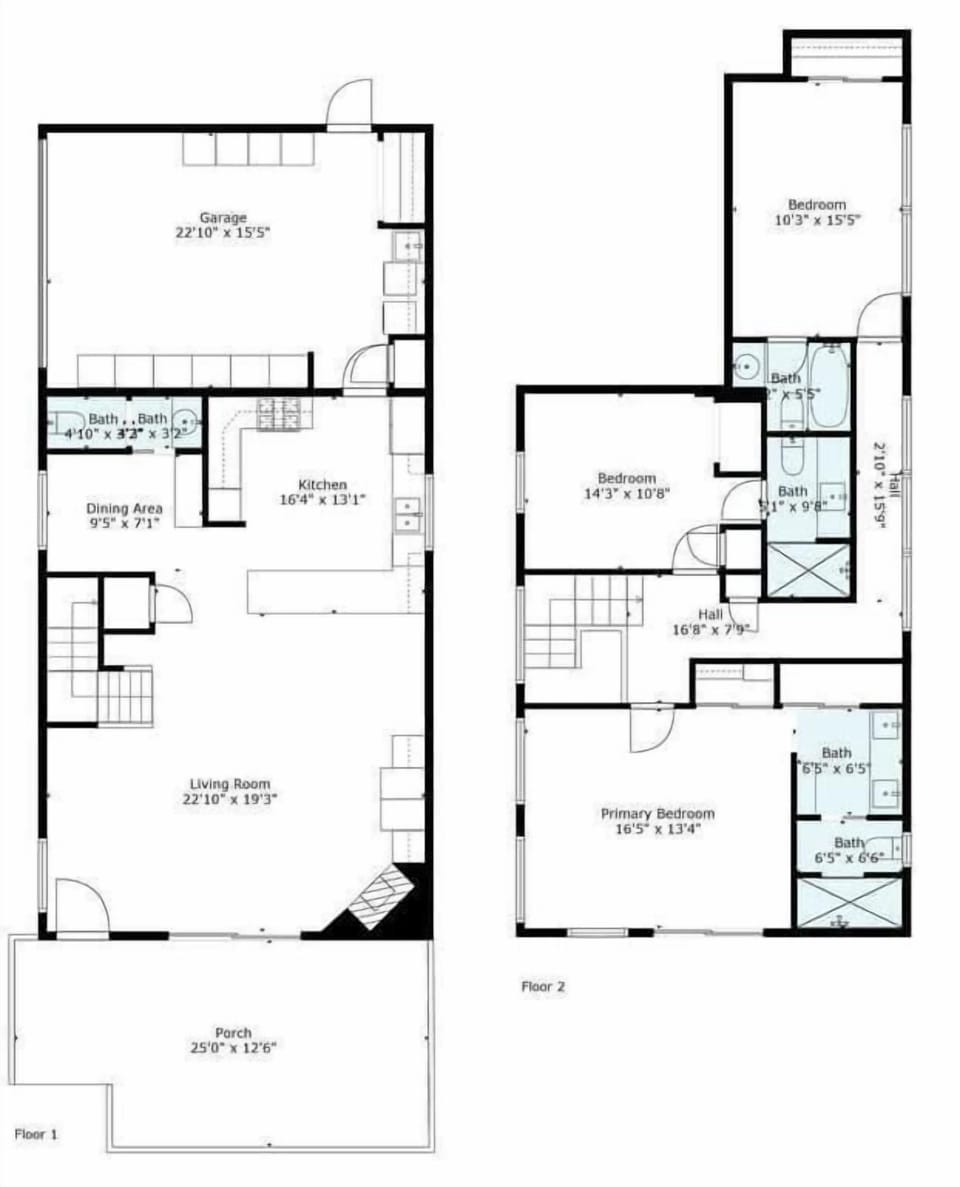 1011 N Bayfront A Floorplan
