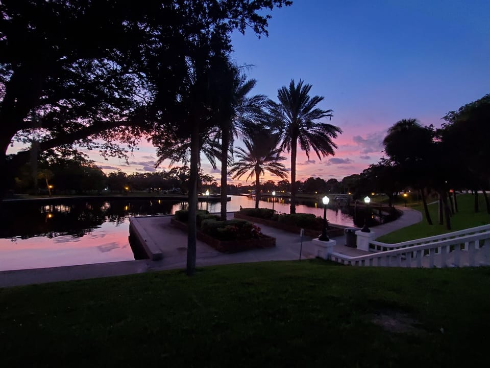 Sunset at Spring Bayou
