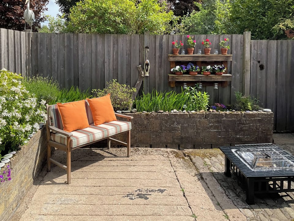 Patio | Birch Tree Cottage, Edzell, near Brechin