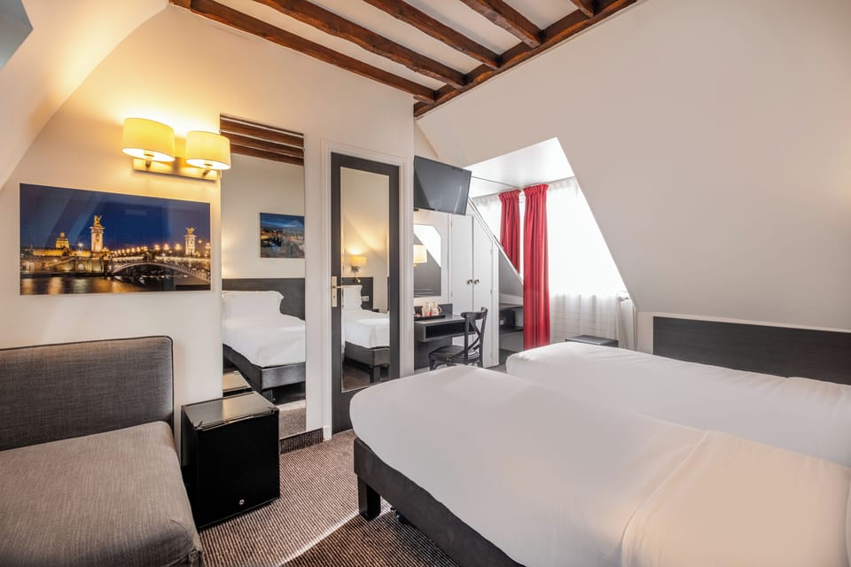 Classic Twin Room | Premium bedding, laptop workspace, free WiFi, bed sheets
