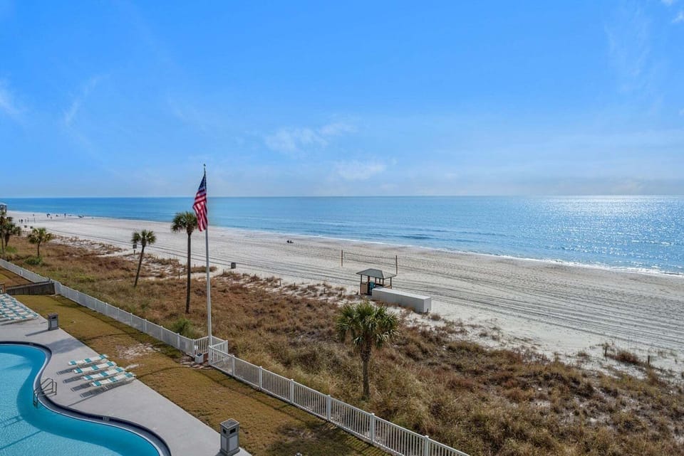 View from private balcony