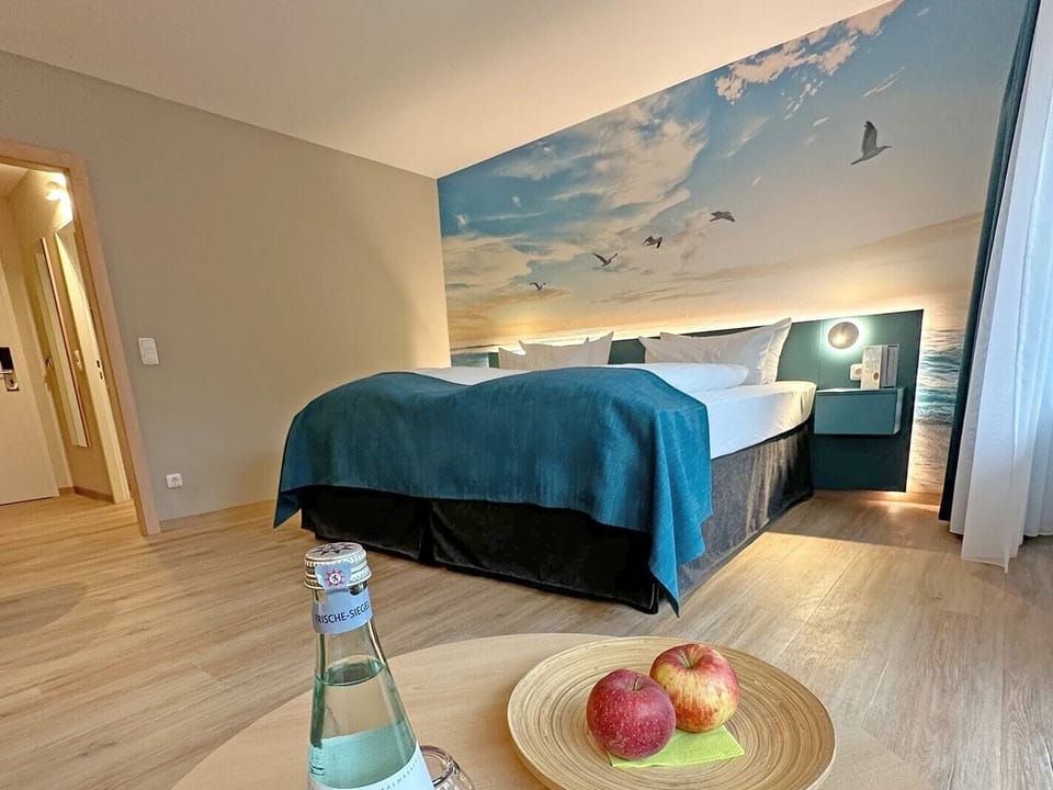 Premium Double Room with Forest/Ocean View | In-room safe, desk, free WiFi, bed sheets