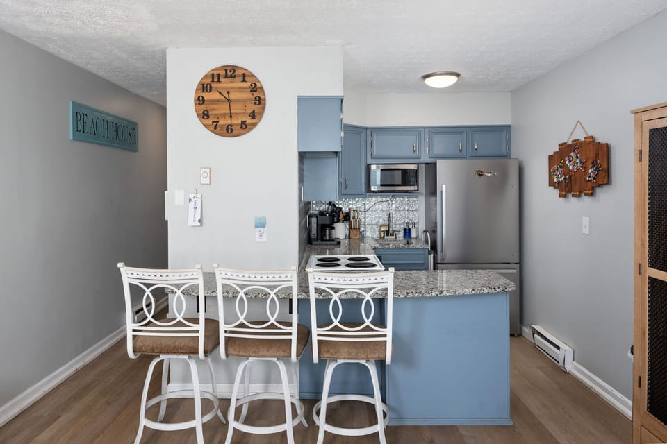 Kitchen, as viewed from the living room