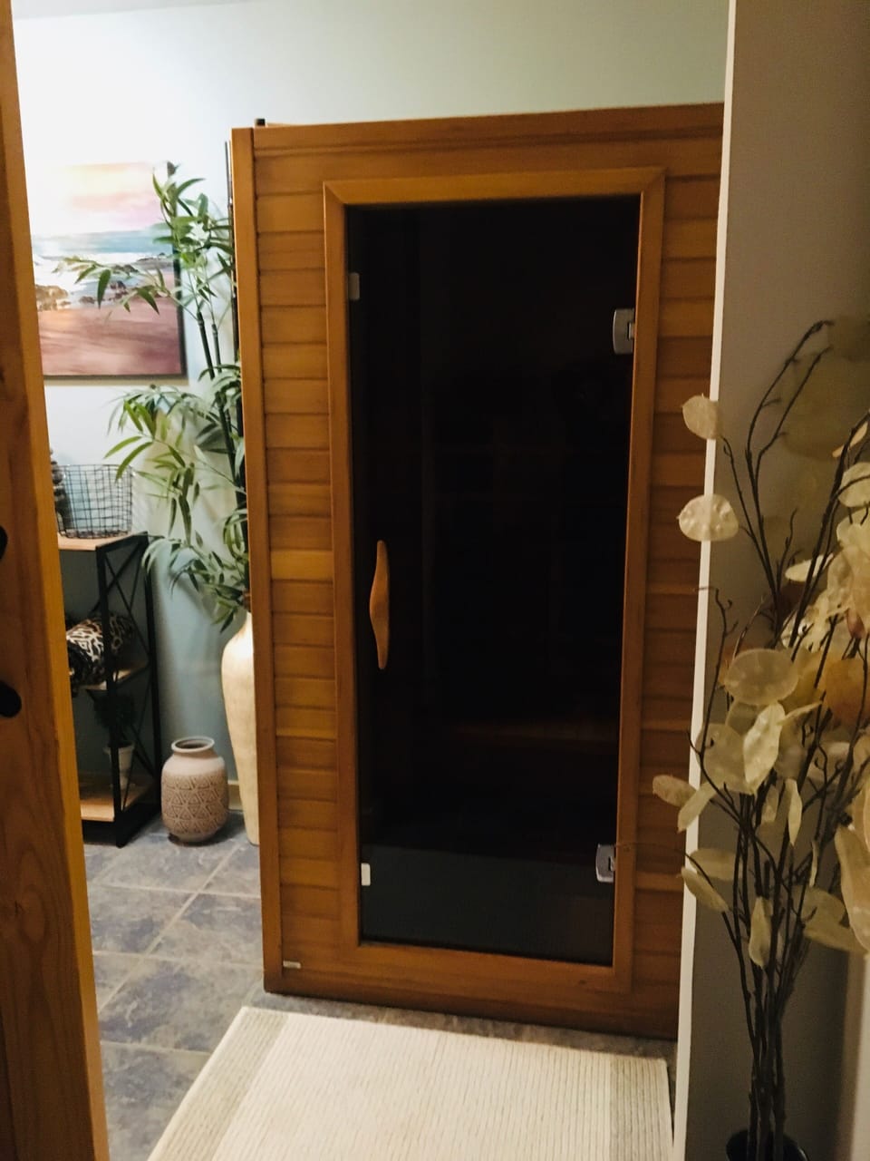 Basement bath sauna