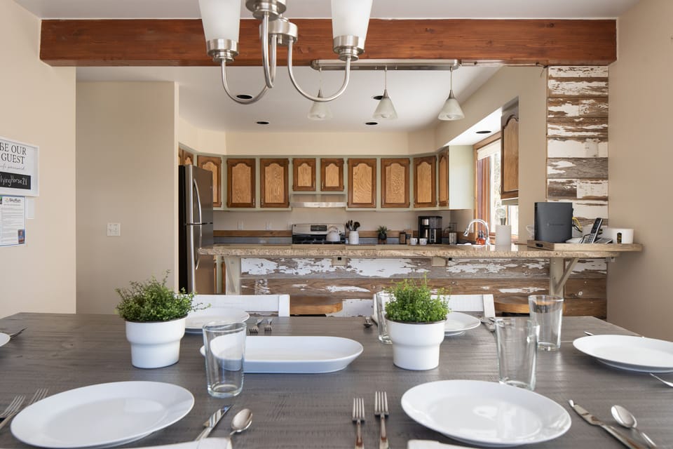 A dining area perfect for gatherings, conversations and connection.
