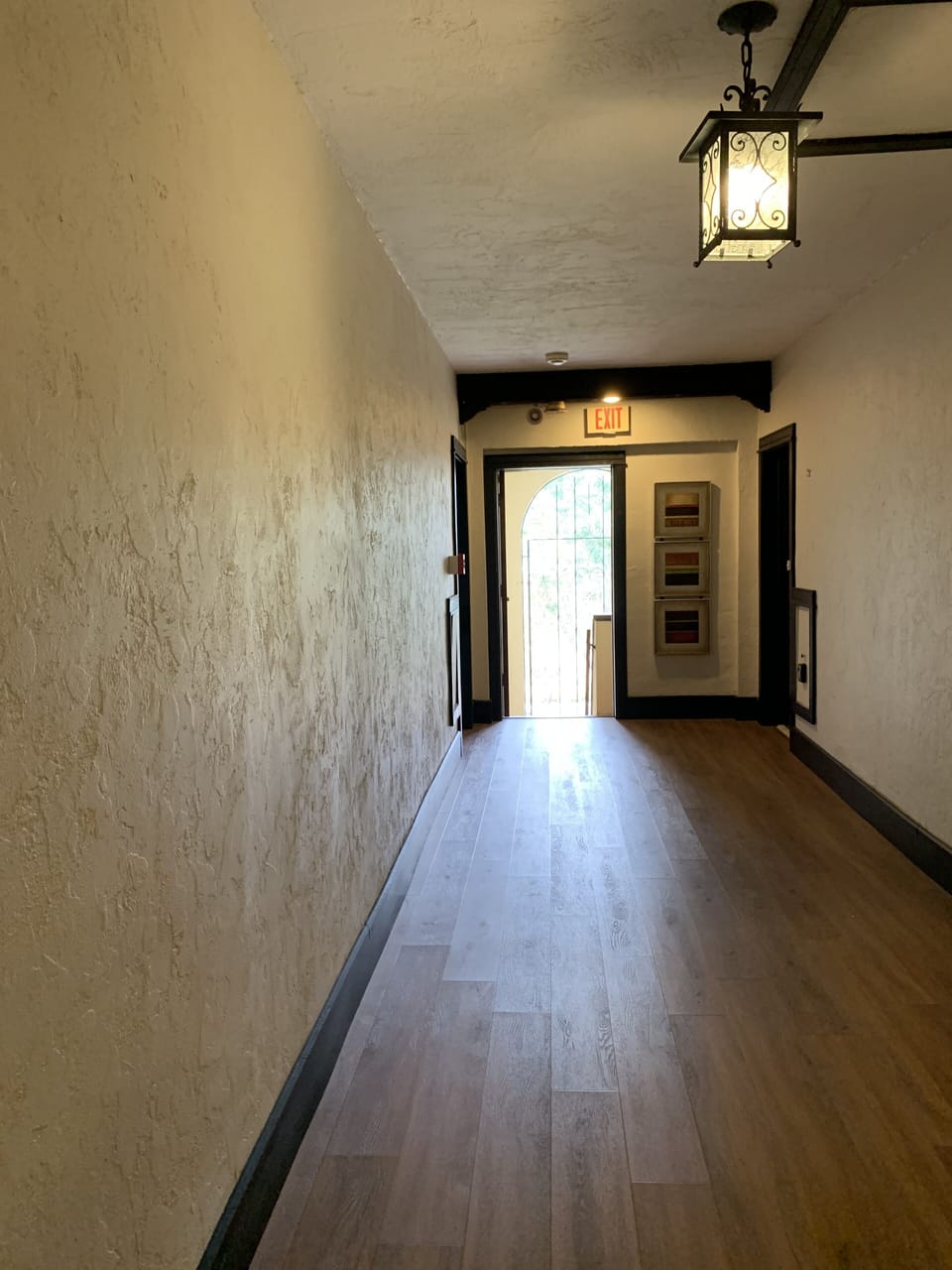 Hallway looking east