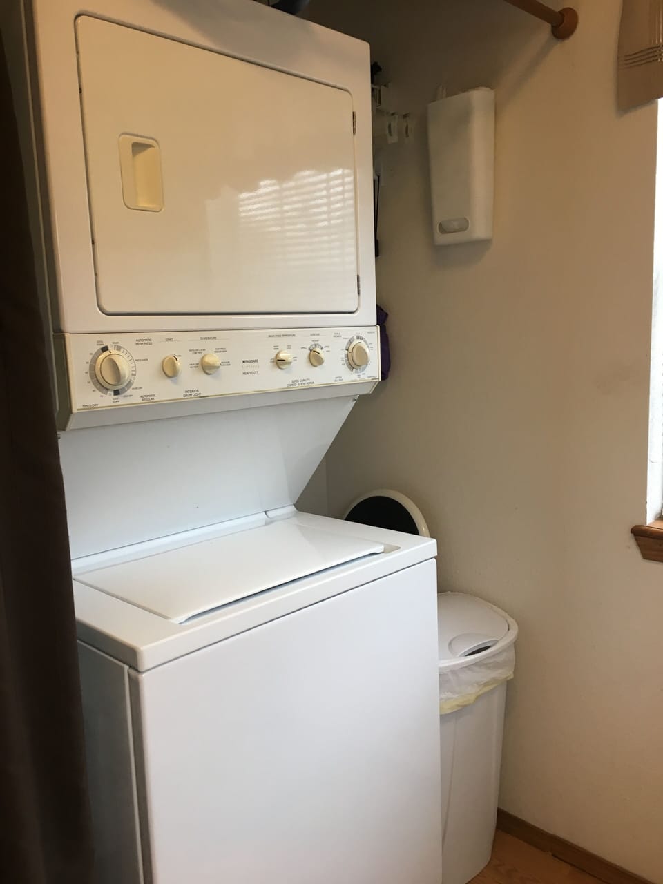 Washer and Dryer in condo.