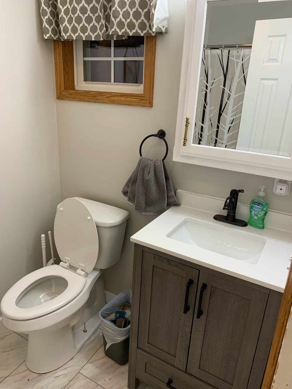 Large master sweet with King bed, private bathroom and its own walk out deck 
