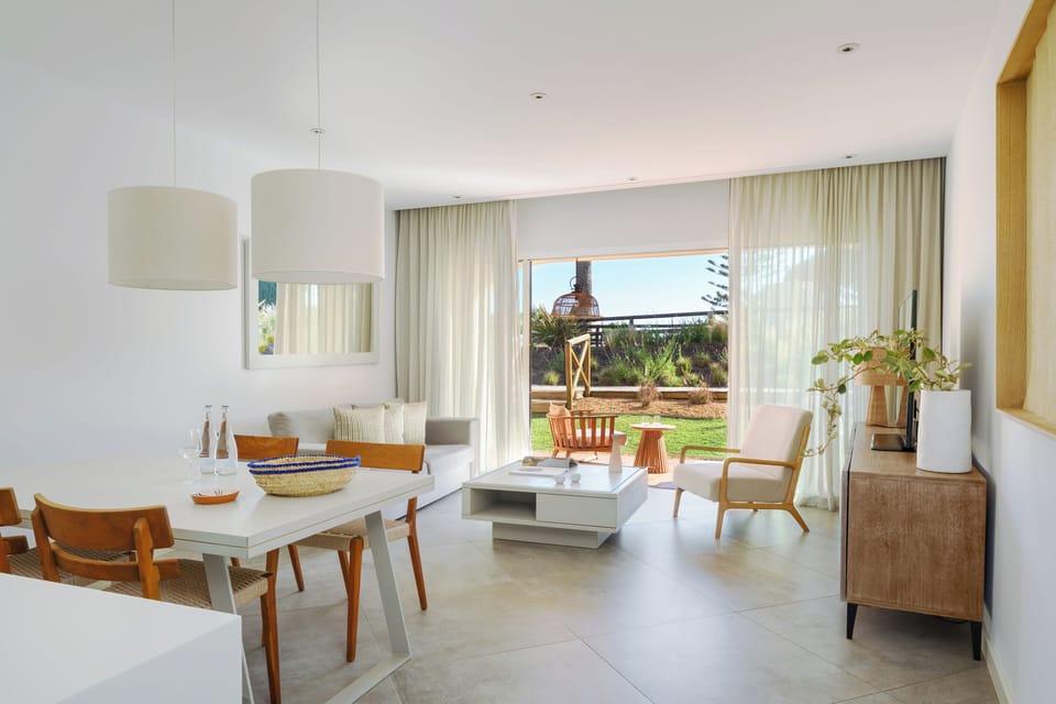 Luxury Apartment, 2 Bedrooms | Living area | LCD TV