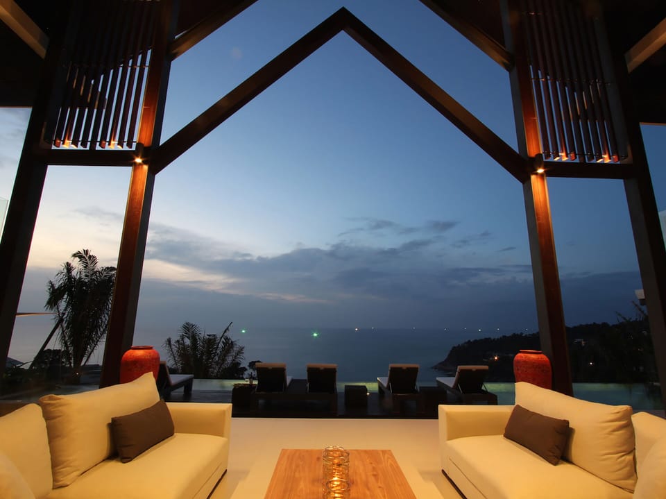 Villa, Multiple Bedrooms | Living room | 42-inch flat-screen TV with satellite channels, LED TV