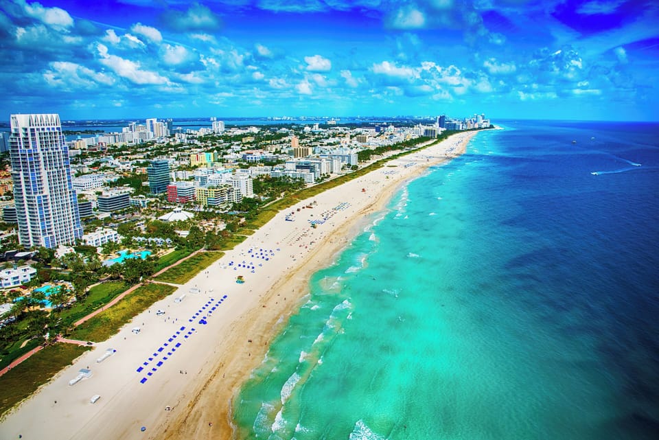 Beach nearby, white sand, sun loungers, beach umbrellas