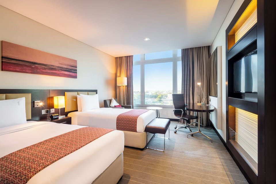 Premium bedding, minibar, in-room safe, desk