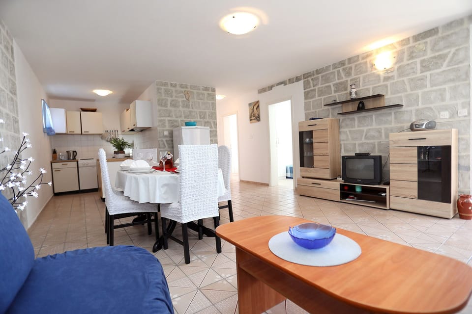 Apartment (Two Bedroom Apartment with Balcony) | Living room | TV