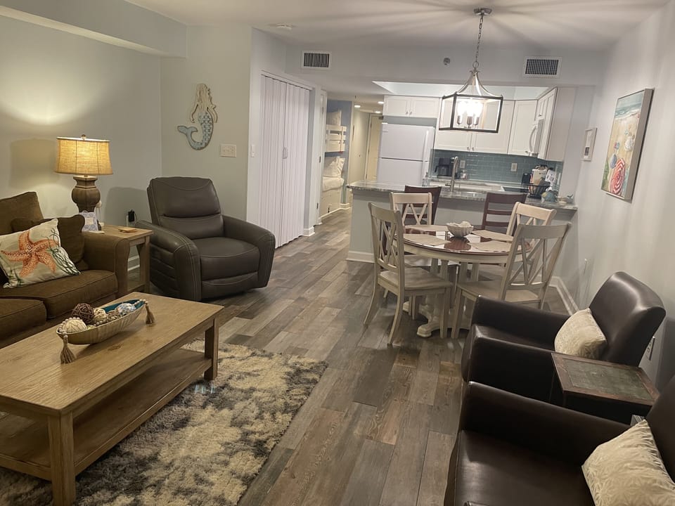 Electric recliner, comfortable sofa and new dining chairs