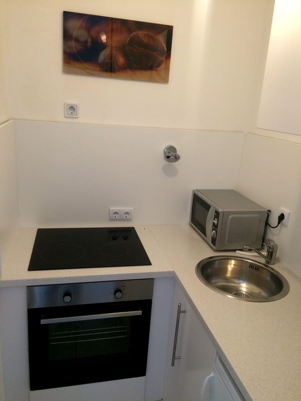 Studio, Multiple Beds, Balcony (incl. EUR 25 cleaning fee per stay) | Private kitchenette | Espresso maker, coffee/tea maker, fridge, microwave