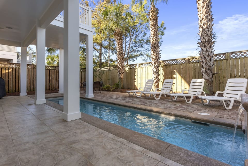 Quaint Pool Area For Outdoor Relaxation
(Size 24' L x 5' W) 