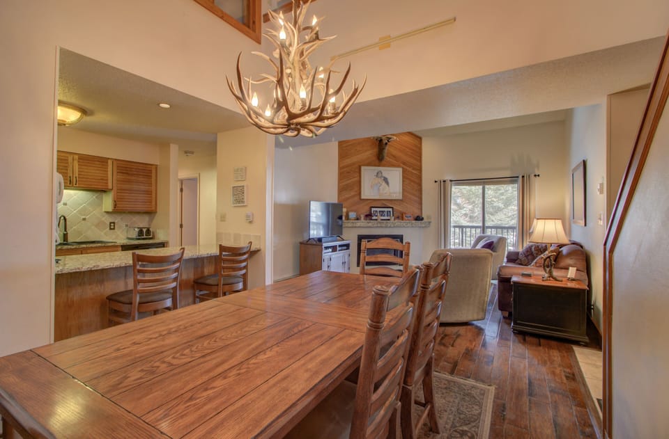 View from Dining to Living Area