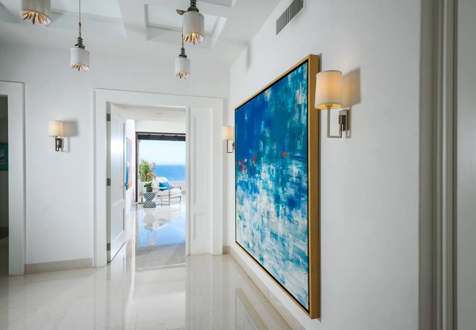 Don't forget to appreciate the various work of art that can be found throughout the villa
