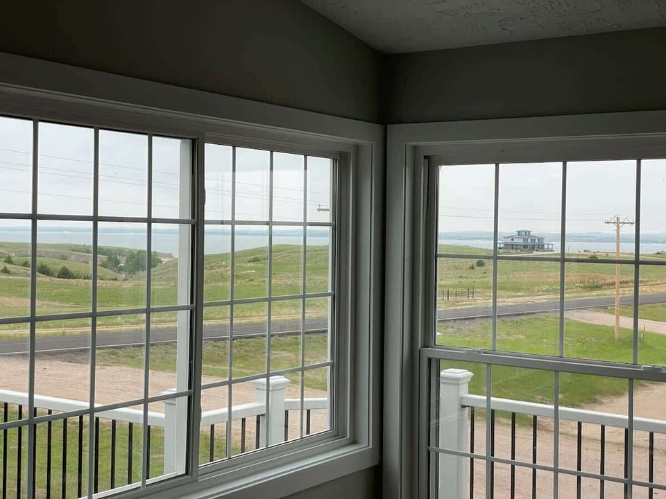 View to the northwest from condo #1