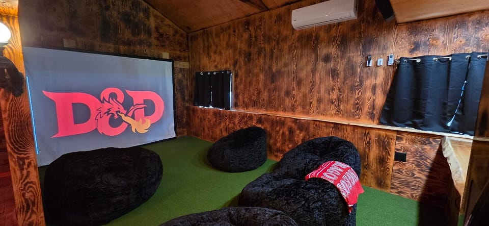 Theatre with 150 inch screen