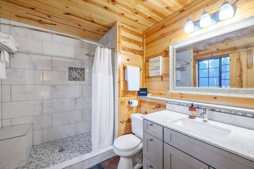 Master bathroom