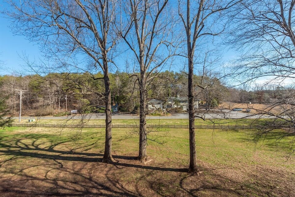 View from back patio.