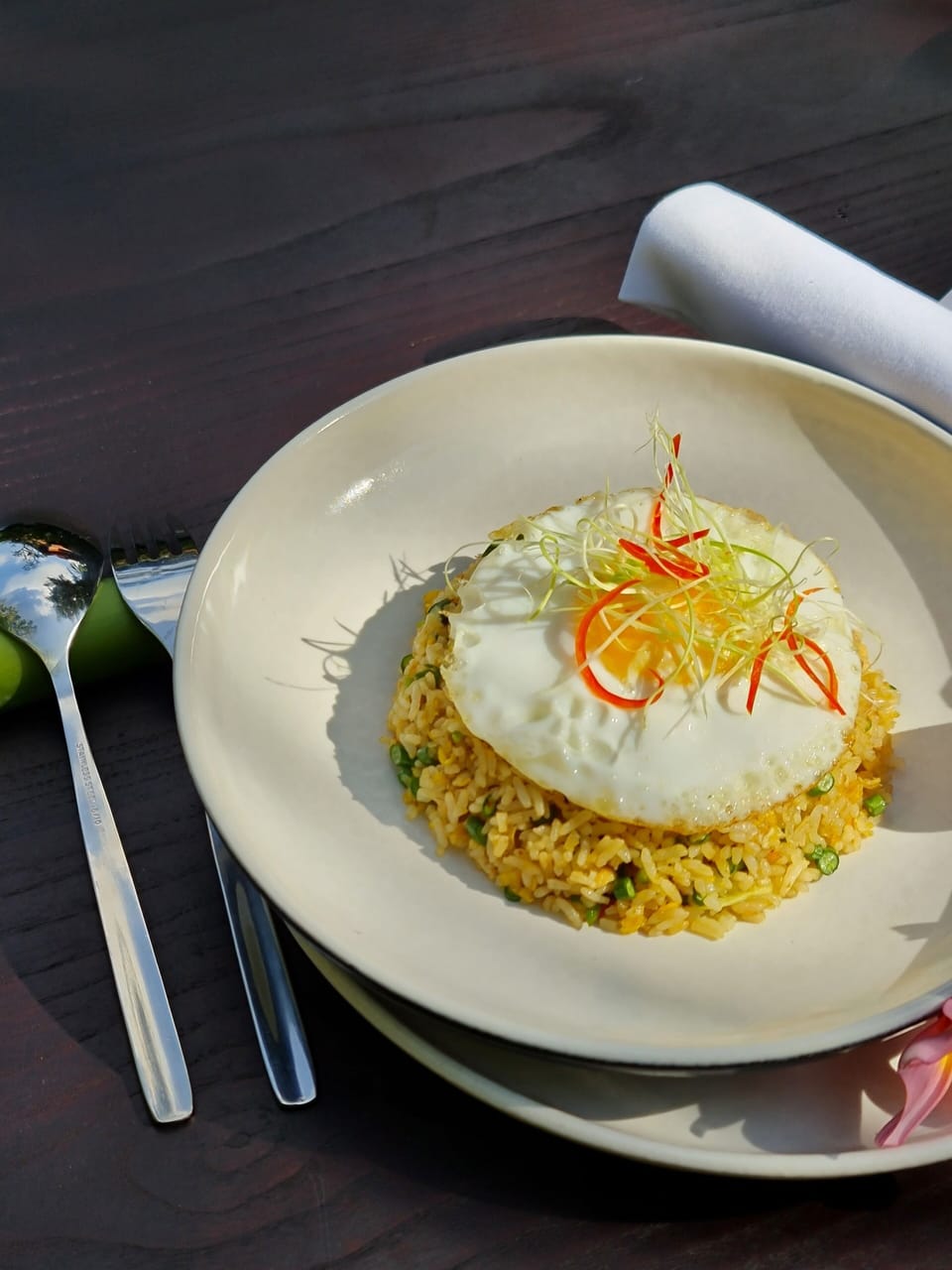 Daily cooked-to-order breakfast for a fee