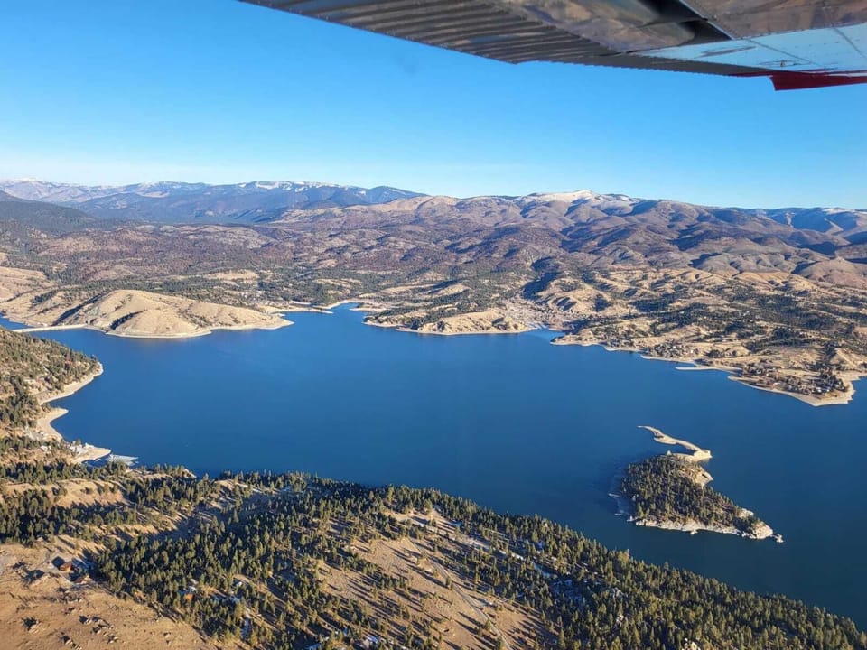 My home is 1/4 mile from the the dam (upper left) on the left side of the photo.