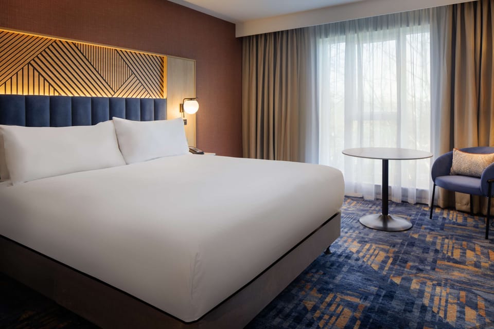 In-room safe, desk, blackout drapes, iron/ironing board