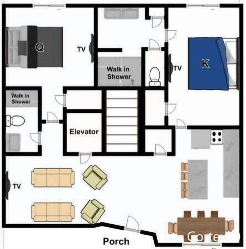 409 SSB Floor Plan Second Floor